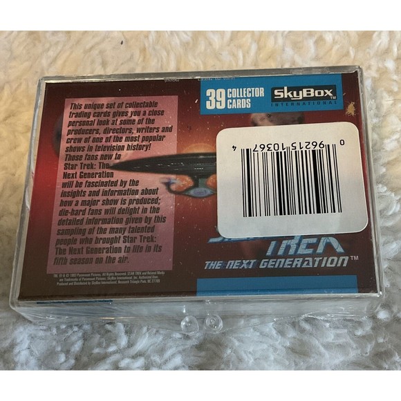 Star Trek The Next Generation Behind Scenes Trading Card Box Set Factory Sealed - Picture 2 of 3